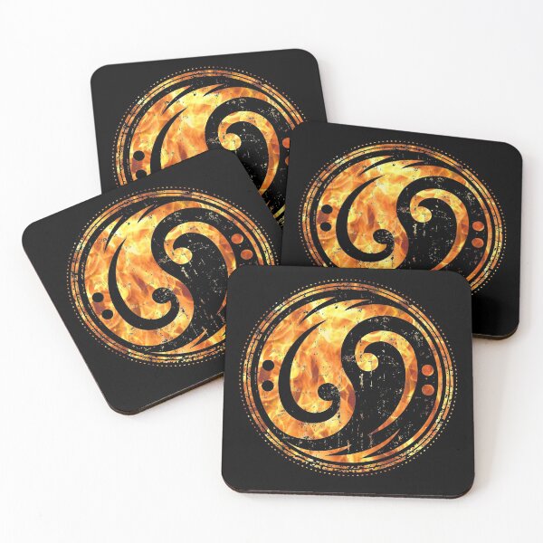 Item preview, Bass guitar bass clef bass flames yin yang bass for bass player designed and sold by Billianidesigns.