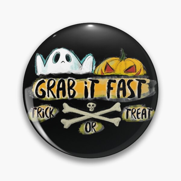 Item preview, GRAB IT FAST | Trick or Treat designed and sold by Larnetty.