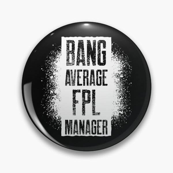 Item preview, Bang Average Manager - Funny Fantasy Football (FPL) designed and sold by fplultra.