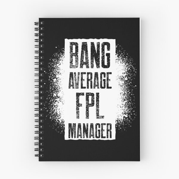 Item preview, Bang Average Manager - Funny Fantasy Football (FPL) designed and sold by fplultra.