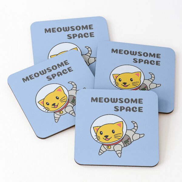 Item preview, MEOWSOME SPACE - FUNNY CAT PUN designed and sold by gaCh438.