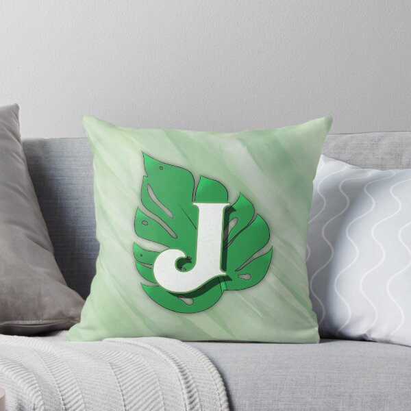Item preview, Monstera Leaf Letter "j" designed and sold by isacaste.