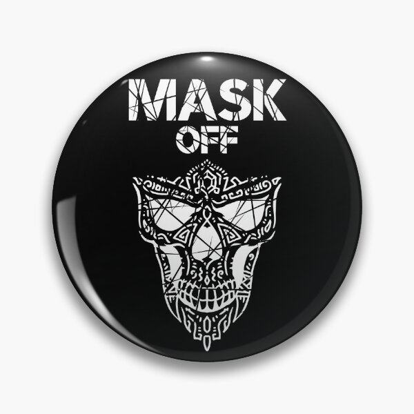 Item preview, Mask Off (tribal skull) designed and sold by RIVEofficial.