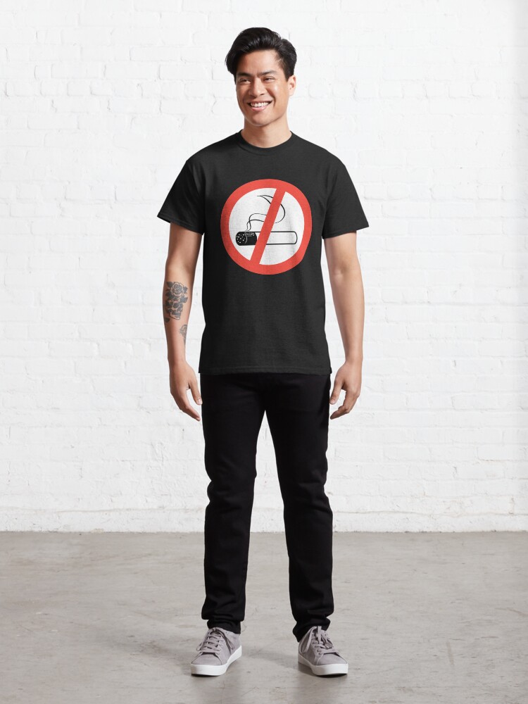 no smoking t shirt