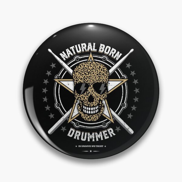 Item preview, Natural Born Drummer Gift for Drummer Percussionist designed and sold by Billianidesigns.