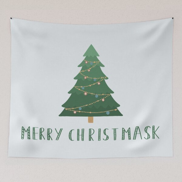 Item preview, Merry Christmask Decorated Tree designed and sold by Skinpedia.