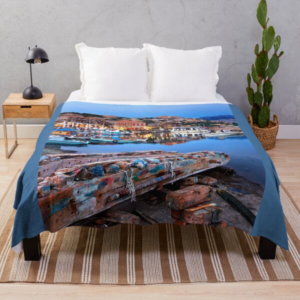 Item preview, The port of Molyvos town - Lesvos island designed and sold by Hercules Milas.