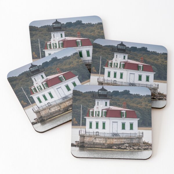 Item preview, Esopus Meadows Lighthouse on the Hudson River, Esopus, NY, in early fall designed and sold by Rabbitti.