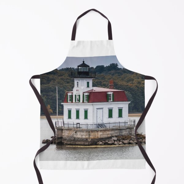 Item preview, Esopus Meadows Lighthouse on the Hudson River, Esopus, NY, in early fall designed and sold by Rabbitti.