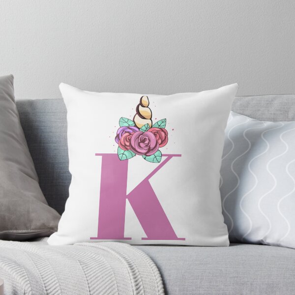 Item preview, Unicorn monogram K designed and sold by BellaCouture.
