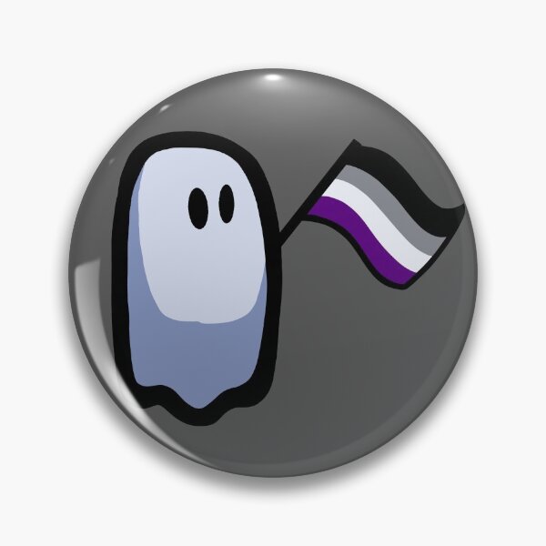 Item preview, Asexual Pride Ghost designed and sold by AceLlama.