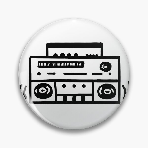 Item preview, Vintage Cassette Radio 80s Boombox designed and sold by Gabriela Nicolae.