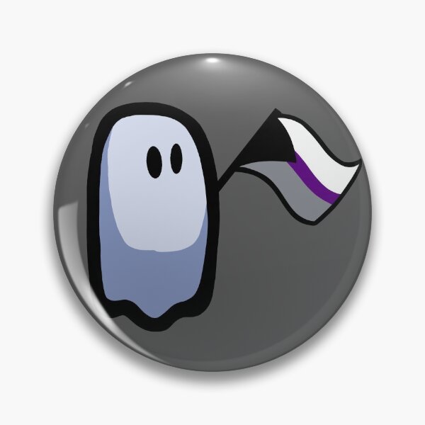 Item preview, Demisexual Pride Ghost designed and sold by AceLlama.
