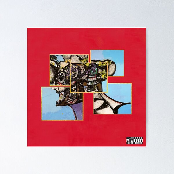 Artikelvorschau, Travis Scott x Kanye West - Franchise - Meine schöne dunkle verdrehte Fantasie entworfen und verkauft von WittyMillennial.