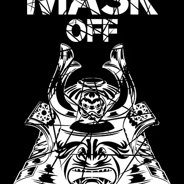 Artwork thumbnail, Mask Off (samurai) by RIVEofficial