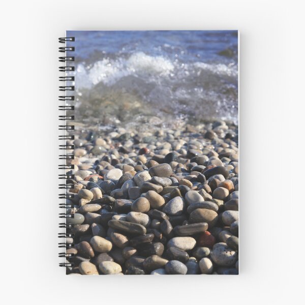 Item preview, Blue Water Waves Crashing on Rock Beach - Photograph designed and sold by MoClan-Graphics.