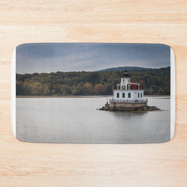 Item preview, Esopus Meadows Lighthouse on the Hudson River, Esopus, NY, in early fall designed and sold by Rabbitti.