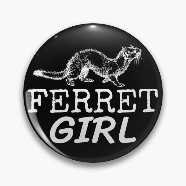 Item preview, Ferret Girl Bold Text designed and sold by jacks-tees.