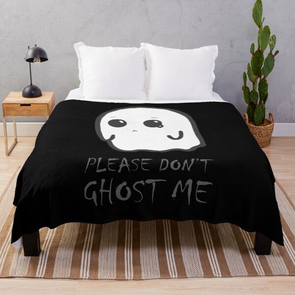 Item preview, Halloween funny - cute kawaii sad spooky ghost - don't ghost me designed and sold by Vane22april.