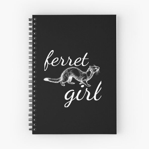 Item preview, Ferret Girl Fancy Cute Text designed and sold by jacks-tees.