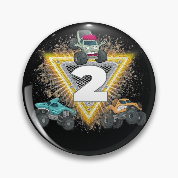 Item preview, Birthday Boy Monster Truck 2nd Birthday Party Theme Monster Truck Jam 2 Year Old Gift designed and sold by OurBestBuys.