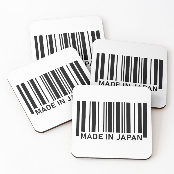 Artikelvorschau, MADE IN JAPAN Strichcode entworfen und verkauft von ABGdesigns.