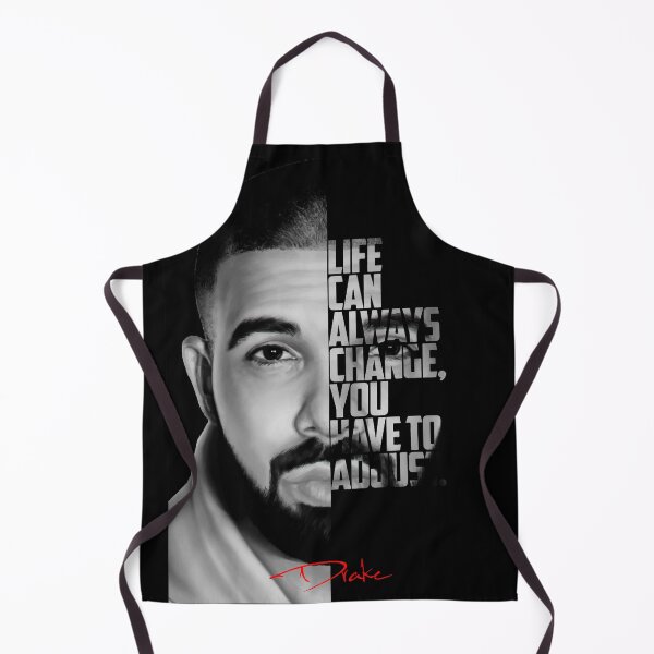 Item preview, Black and white Drake quote designed and sold by Enea Kelo.