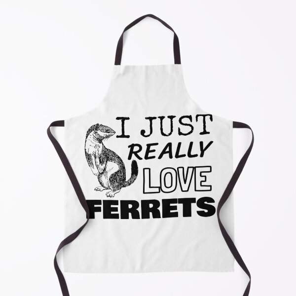 Item preview, I Just Really Love Ferrets designed and sold by jacks-tees.