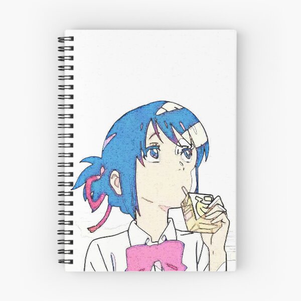 Item preview, Your Name inspired spiral notebook  designed and sold by LowKeyCharms.