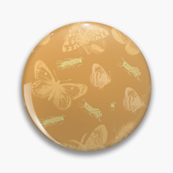 Item preview, Butterflies & Grasshoppers Pattern designed and sold by EarthArtDesigns.