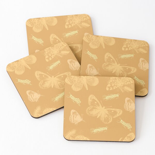 Item preview, Butterflies & Grasshoppers Pattern designed and sold by EarthArtDesigns.