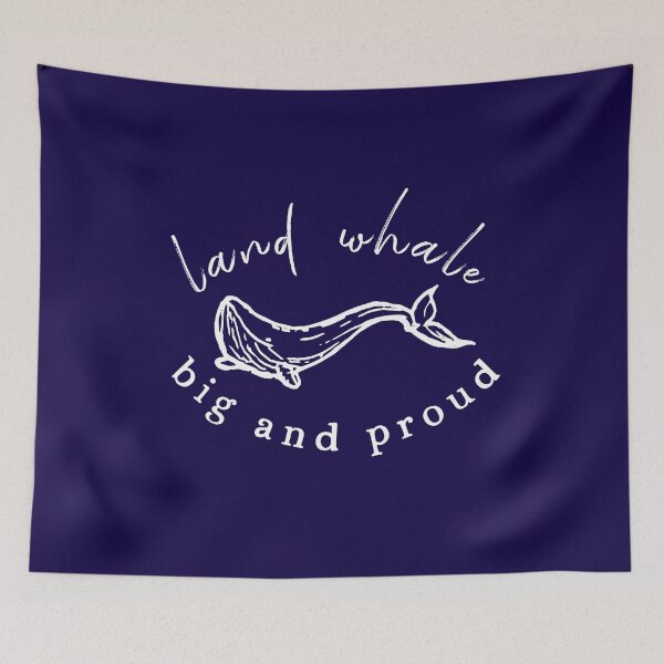 Item preview, Land whales, big and proud designed and sold by ChatterFox.
