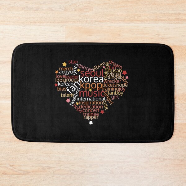 Item preview, KPOP WORD CLOUD Peach Red Pink Cute Text designed and sold by SugarSaint.