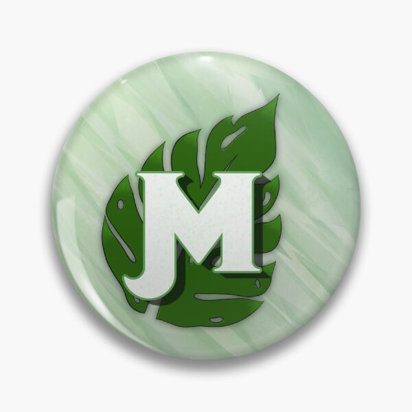 Item preview, Monstera Leaf Letter "M" designed and sold by isacaste.