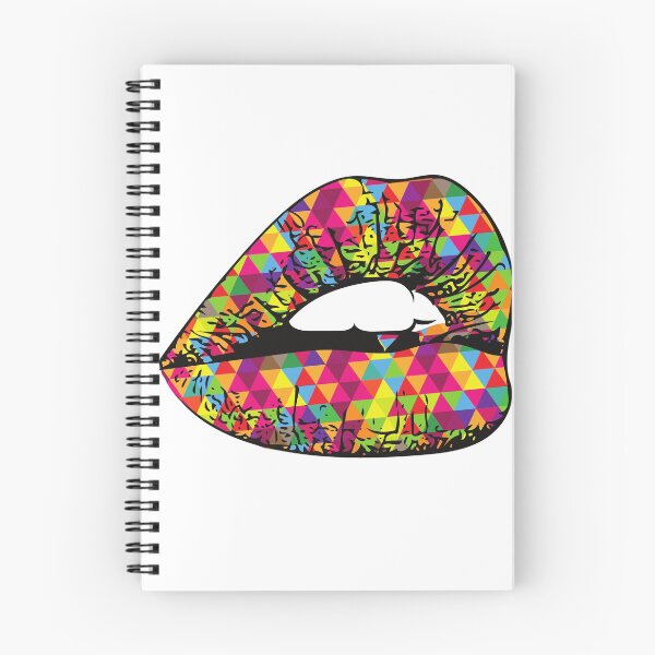 Item preview, Plump Retro Colorful Technicolor Lips designed and sold by ItsNikkiArts.