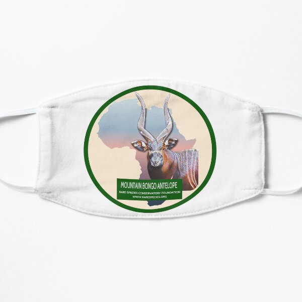 Mountain Bongo Antelope Flat Mask