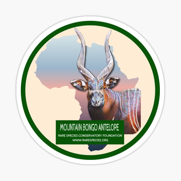 Mountain Bongo Antelope Sticker