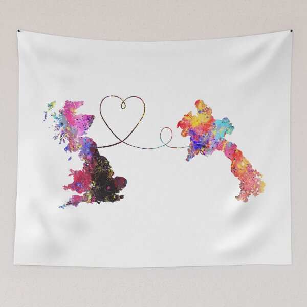 Item preview, Britain to Laos  Quote Art Design Inspirational M designed and sold by vividpixelusa.