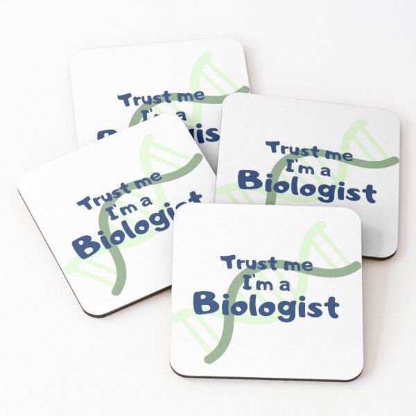 Item preview, Trust me I'm a biologist quote on DNA designed and sold by rosemarydrawing.