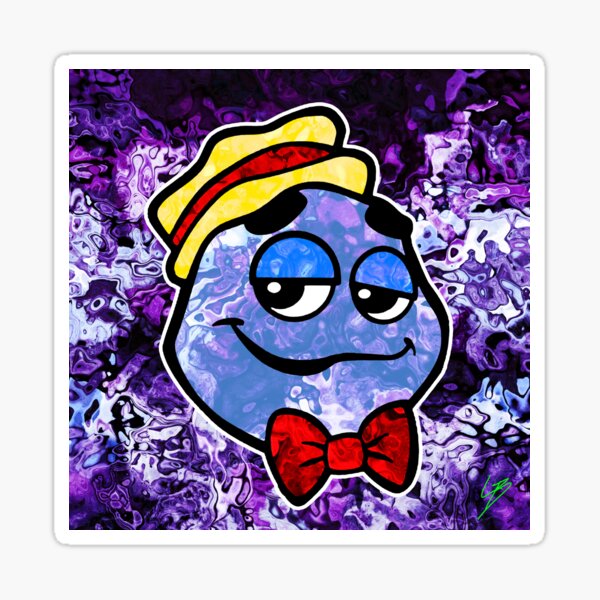 Boo Berry - Just Add Milk - Art Sticker