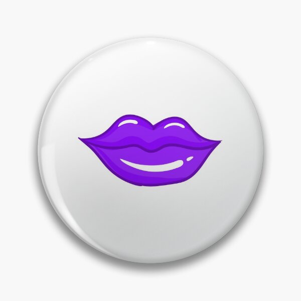Item preview, Purple Plump Shiny Lips designed and sold by ItsNikkiArts.