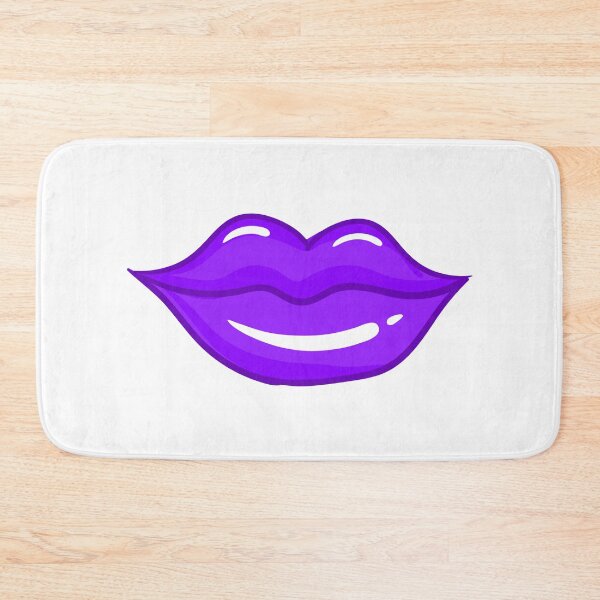 Item preview, Purple Plump Shiny Lips designed and sold by ItsNikkiArts.
