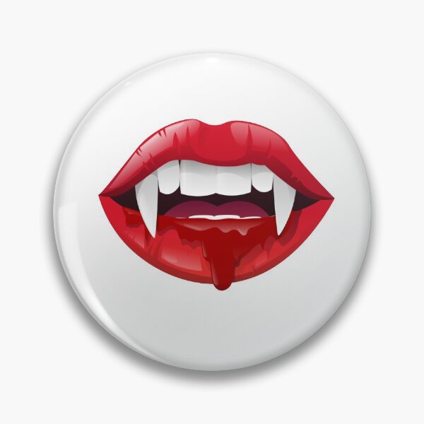 Item preview, Funny Scary  Halloween Vampire Mask Against Covid-19 Coronavirus Pandemic designed and sold by Delicious Design ⭐⭐⭐⭐⭐.