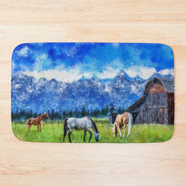 Item preview, Horses In Pasture designed and sold by Tpar.