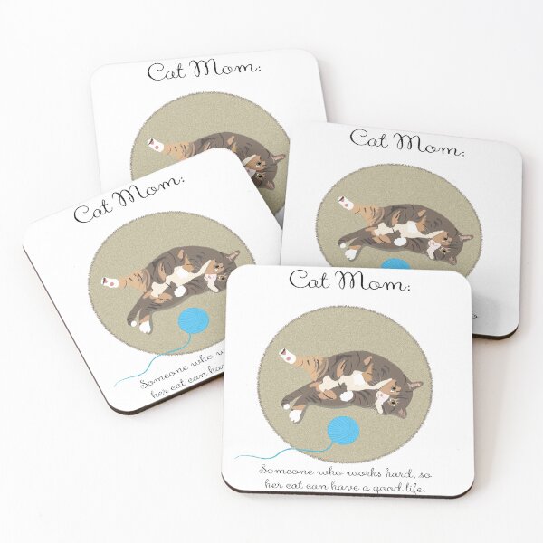 Item preview, Cat Mom, Cat Mom Phrase, Cat Mom Definition designed and sold by Gabrielle Freitas.