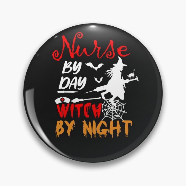 Item preview, Nurse by Day Witch By Night Design designed and sold by BoBiBi Designs.