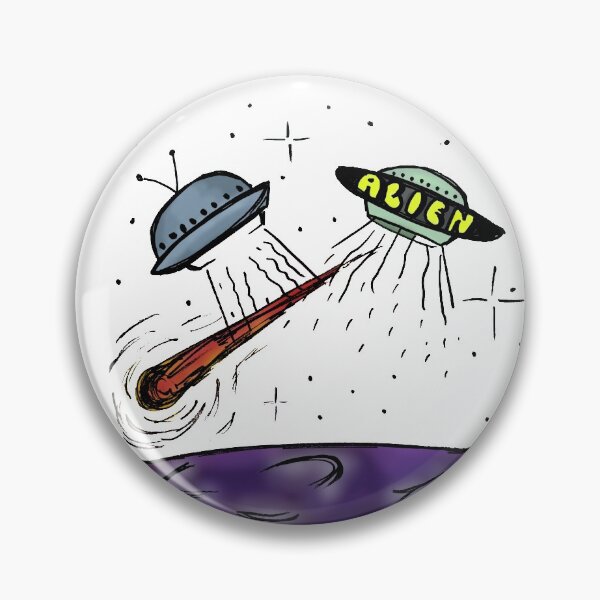 Item preview, Alien Invasion designed and sold by Kirsten Longbottom.