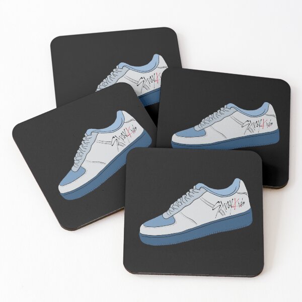 Item preview, Sticker - Stray Kids logo on cute shoe designed and sold by Amy Hearts.