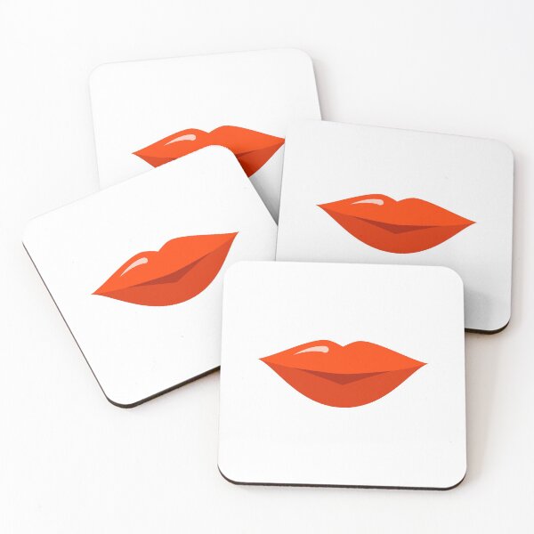 Item preview, Red Flirty Lips designed and sold by ItsNikkiArts.