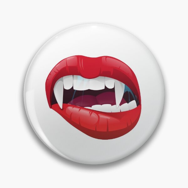 Item preview, Funny Scary  Halloween Vampire Mask Against Covid-19 Coronavirus Pandemic designed and sold by Delicious Design ⭐⭐⭐⭐⭐.